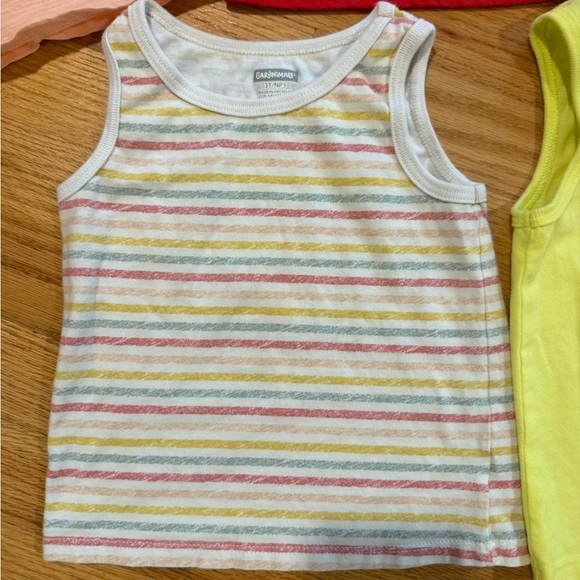 Garanimals and Jumping Beans Vibrant Colorful Toddler Tank Top Bundle for Summer - Picture 4 of 12